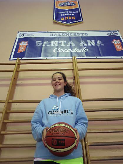 Carmen García. MVP Copa Colegial Sevilla 2015.