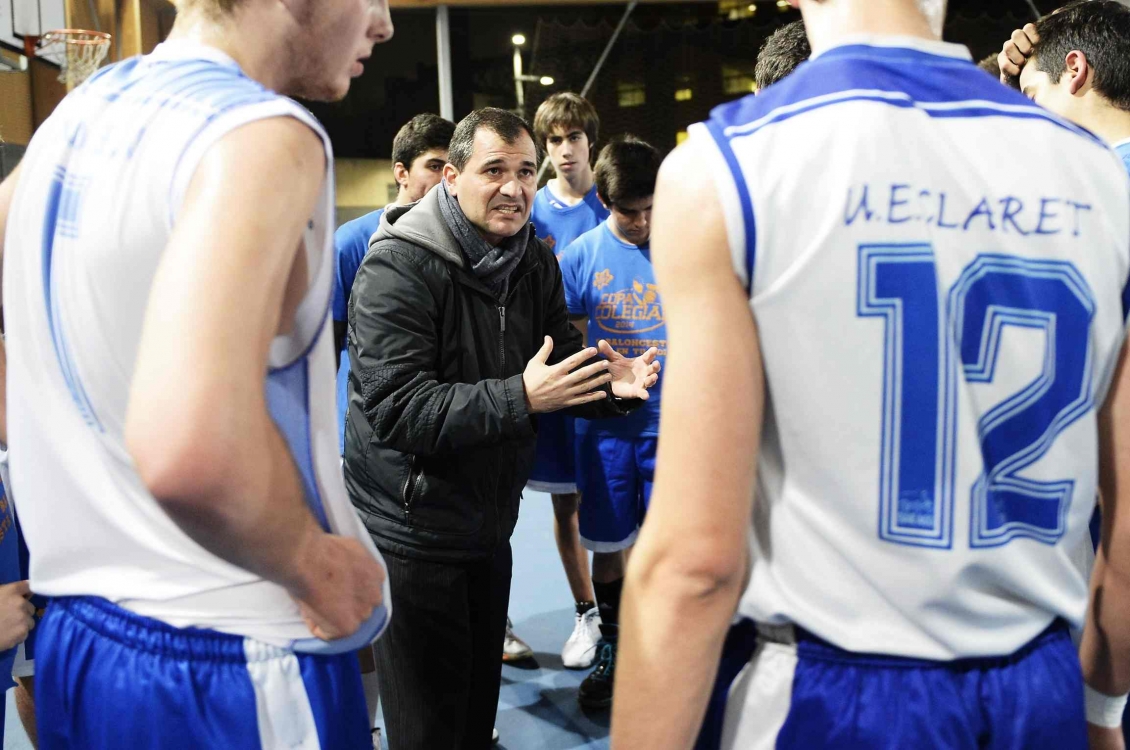 Edu Garcia con los suyos.