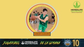 Adrián Caamaño, Jugador Herbalife de la 14ª semana en Barcelona