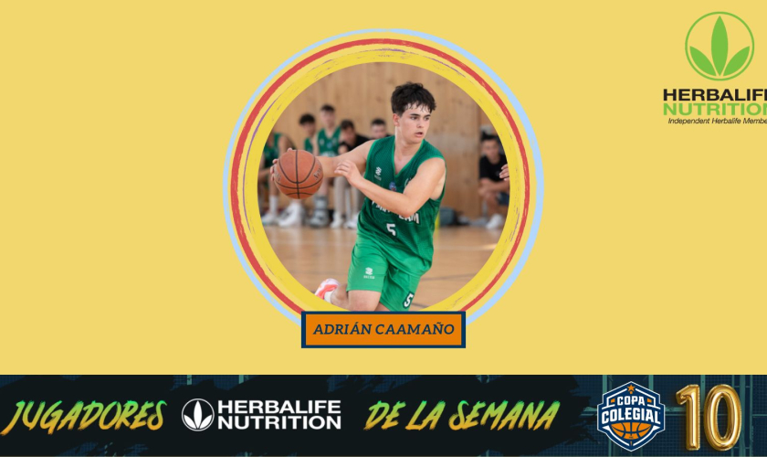 Adrián Caamaño, Jugador Herbalife de la 14ª semana en Barcelona