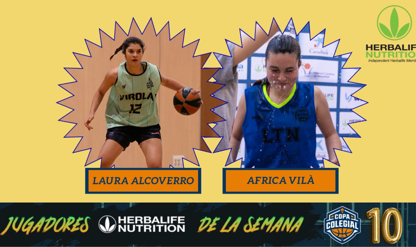 Africa Vilà (Lestonnac) o Laura Alcoverro (Virolai): ¡vota a la 13ª MVP de la semana! Africa Vilà (Lestonnac) o Laura Alcoverro (Virolai): ¡vota a la 13ª MVP de la semana!
