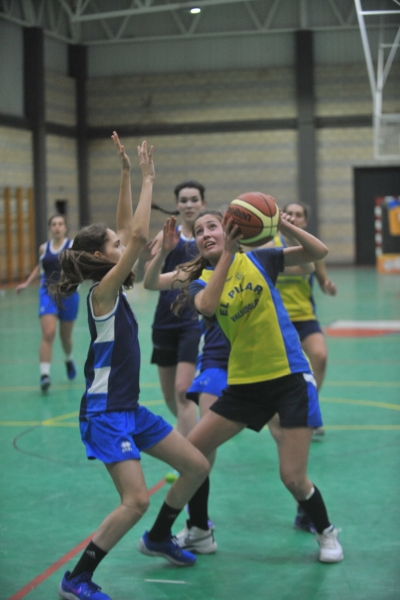 El Pilar bregó bajo los aros en todo momento