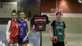 Albert Recio (Vedruna) y Clara Cabrera (Sagrat Cor Diputació), MVP