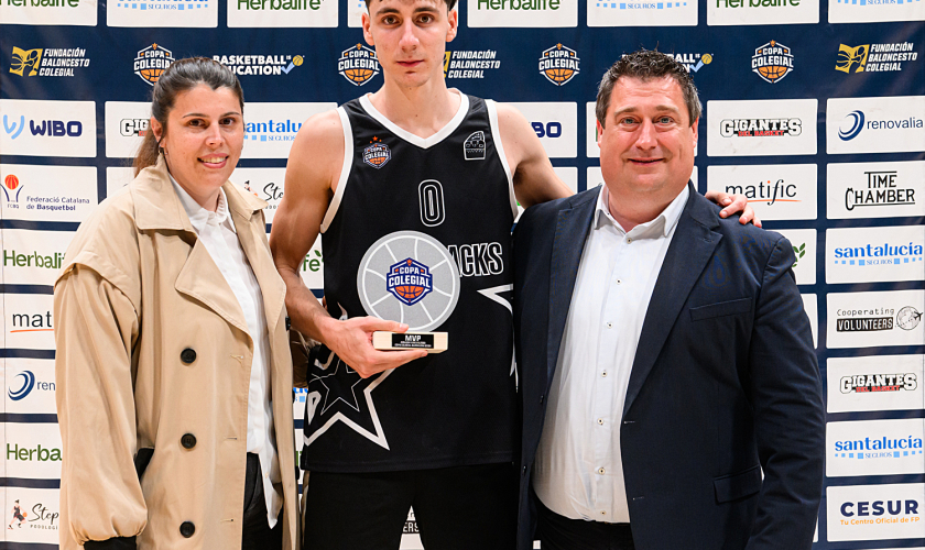 Aleix Sempere, MVP de la Copa Colegial BCN 2024