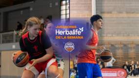 Anna Smykovskaia y Marc Romeu, jugadores Herbalife de la semana 8 en la Copa Colegial Barcelona
