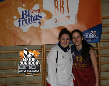 Vecino y Navarro, elegidas MVPs And1