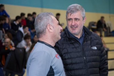 Óscar Quintana, entrenador local