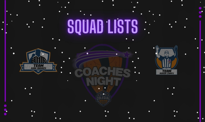 Así quedan los equipos del Coaches Night by 24": ¡Juan Andrés y Roger Camps, listos para la batalla!