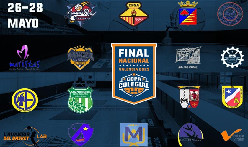 Así será la Final Nacional de la Copa Colegial 23: equipos, horarios, días de juego.. Así será la Final Nacional de la Copa Colegial 23: equipos, horarios, días de juego..