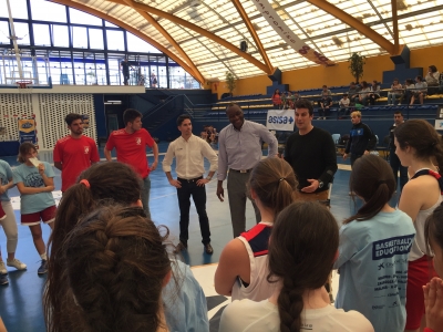 Huddle antes del inicio