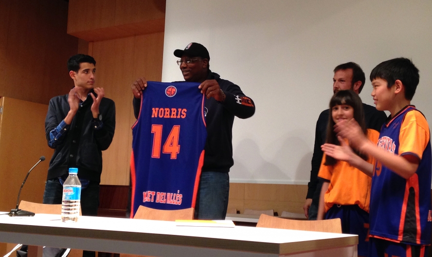 Audie Norris en Sant Gervasi de Mollet