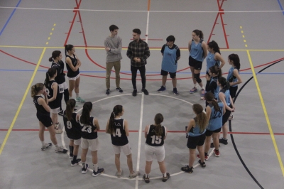 Super huddle con vistas de águila