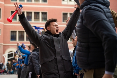 Dani Gracia, exultante