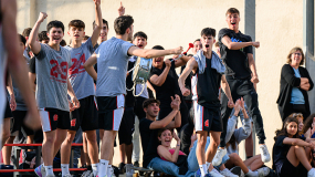 Fallas y ninots en la Plaça del Gas: La Llauna vence a Claret y buscará el pase a Valencia