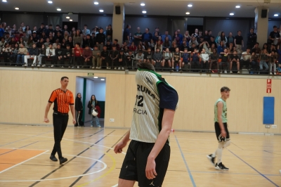 Albert Recio, cabizbajo tras la derrota