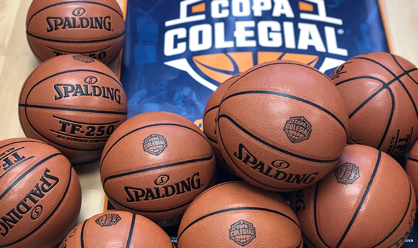 Botando juntos: Spalding se une a la Copa Colegial y será el balón oficial del torneo