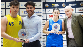 ¡Brutales! Jorge Soriano y Lucía Rodríguez, MVP de la Copa Colegial Madrid 2024