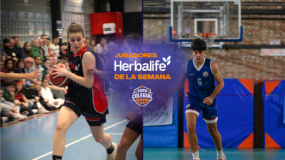 Cara de MVP: Carlota Gutiérrez (Arcángel), y Marc Estapé (Liceo Francés), MVP Herbalife de la Semana