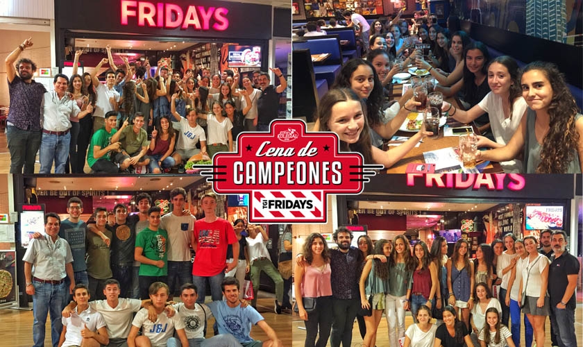 Cena de campeones Copa Colegial Sevilla 2017