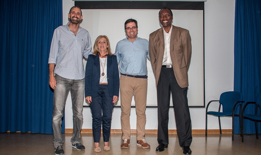 Charla BIE en El Monte FESD: Dani Romero y Francisco Jaime, valores del deporte y salud