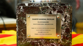 Cinco fotos históricas de la conmemoración del campeonato del mundo de Badalonès