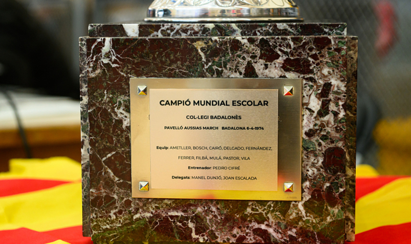 Cinco fotos históricas de la conmemoración del campeonato del mundo de Badalonès