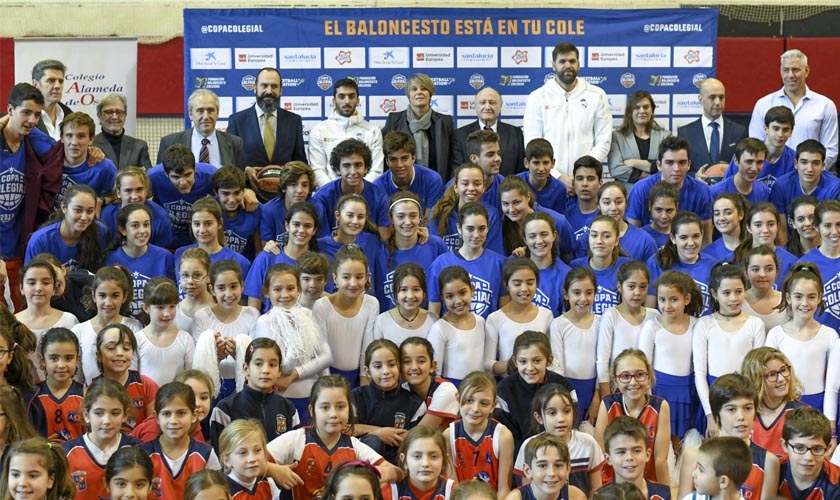 El Colegio El Pilar de Valencia, escenario de la presentación nacional de la Copa Colegial 2020