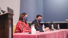 ¡Comienzan las formaciones de Copa en Madrid! Visita de Mónica Messa al colegio Villaeuropa