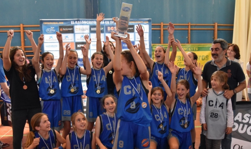 Compañía de María y Claret ganan la Pequecopa Colegial Sevilla 2018