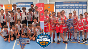 Corazonistas (F) y San Agustín (M) Pequecampeones Valladolid 2023