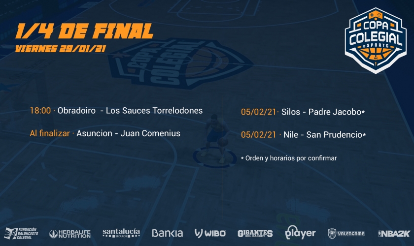 Cuartos de final Copa Colegial eSports