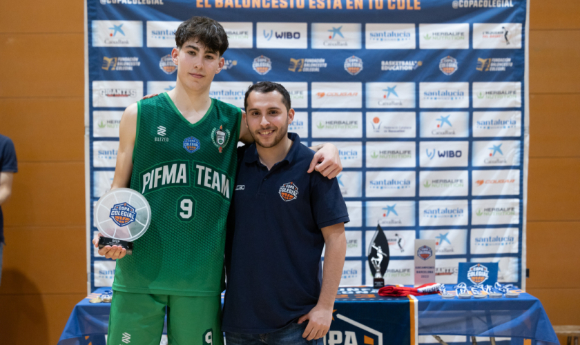 David Montón (Santa Pau-PIFMA), MVP masculino de la Copa Colegial Barcelona 2023 David Montón (Santa Pau-PIFMA), MVP masculino de la Copa Colegial Barcelona 2023