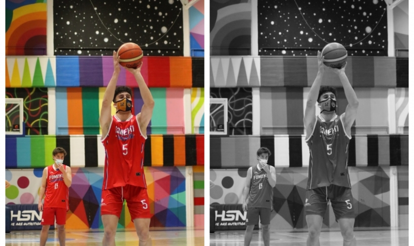 David Ramírez hace historia: el jugador con más puntos en un partido de la Copa Colegial