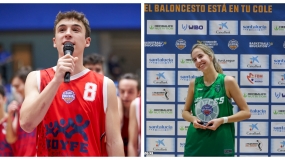 David de Teresa y Jimena Lorenzo, MVP Herbalife Nutrition de la Copa Colegial Madrid 2022