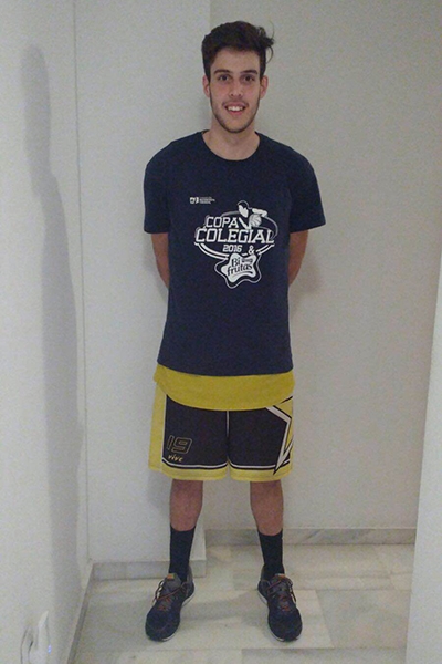 Alberto García se fue hasta los  17 puntos