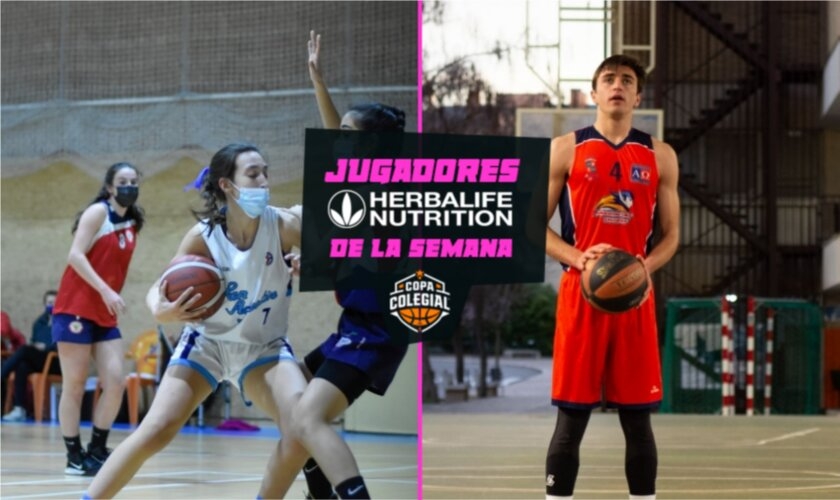 Determinantes: Claudia Domingo (San Agustín) e Iñigo García (Alameda), Jugadores de la Semana 