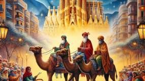 Día de Reyes: Barcelona amanece con mágicas sorpresas