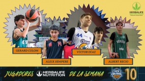 Díaz, Colom, Sempere y Recio, candidatos a MVP Herbalife de la 5ª semana: vota a tu favorito