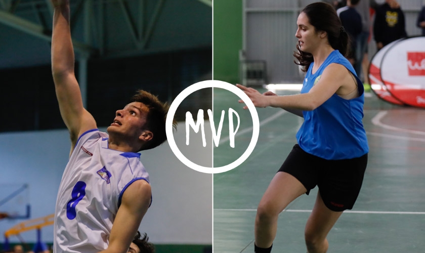 Diego Delgado y Marta Bueno son los MVP de la Copa Colegial Sevilla 2019