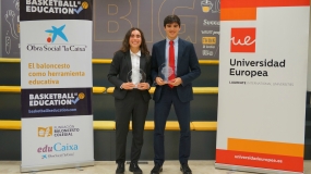 Una distinción para gente brillante: Lucía de la Mata y Álvaro Jiménez ya son BSAA