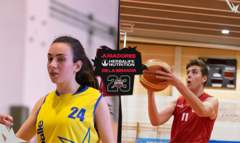 Dos cracks sin premio: Sara Irigoyen e Iván Sala, Jugadores Herbalife Nutrition de la Semana 7