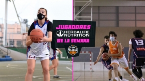 Dos killers: Natalia Figueroa (Manyanet) e Iñigo Azcoitia (SMP), Jugadores de la Semana en Madrid