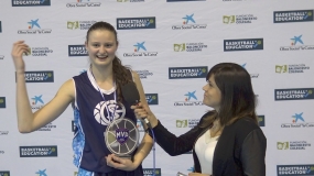 Elena Alaix MVP  2017 "Esto es Baloncesto"