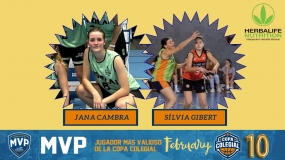 ¡Elige la MVP femenina del mes de febrero!: Jana Cambra o Sílvia Gibert