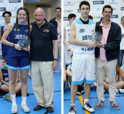 Laura hernández y Gabriel Gil, MVps