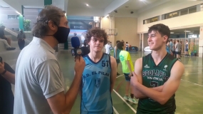 Esteban Denia y Andrés Ferris: "Estábamos con muchas ganas ya de jugar con los amigos del colegio"