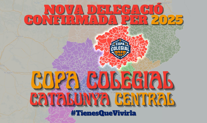 Esto es la pera: ¡La Copa Colegial abre delegación en Catalunya Central! Haz ya la preinscripción