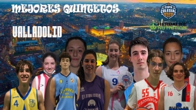 Estos son los Mejores Quintetos Herbalife Nutrition de Copa Colegial Valladolid 2022