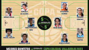 Estos son los Mejores Quintetos Herbalife Nutrition de Copa Colegial Valladolid 2023