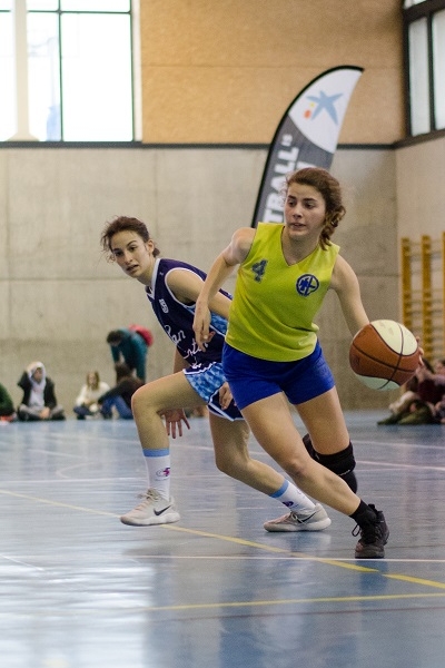 Patricia García dejando atrás a su defensora